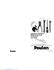 Poulan Pro HD14542B User Manual
