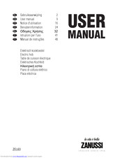 Zanussi ZEL 63 User Manual