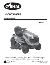 Ariens Lawn Tractor 48 Operator's Manual