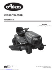 Ariens Lawn Tractor 54 Parts Manual
