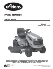 Ariens Lawn Tractor 54 Operator's Manual