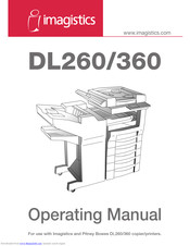 imagistics DL260 Operating Manual