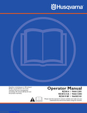Husqvarna RZ3016 / 966612302 Operator's Manual