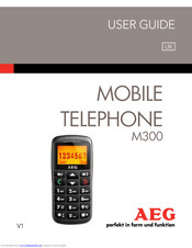 AEG M 300 User Manual