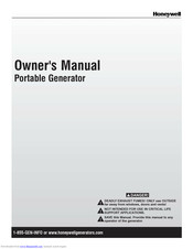 Honeywell Portable Generator Owner's Manual