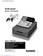 Casio PCR-265P User Manual
