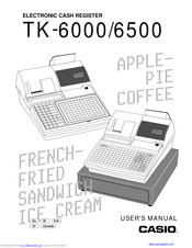 Casio TK-6000 Series User Manual
