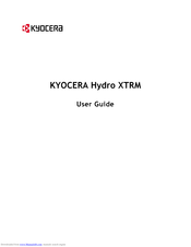 Kyocera Hydro XTRM User Manual