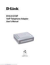 D-Link DVG-5121SP User Manual