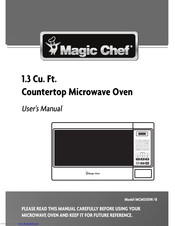 Magic Chef MCM1310B User Manual