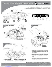 Printekmobile FieldPro RT43 Series Quick Setup Manual