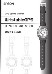 Epson WristableGPS SF-710 User Manual