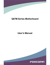 Foxconn Q67M-S User Manual