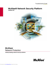 Mcafee M4050 - Network Security Platform Troubleshooting Manual