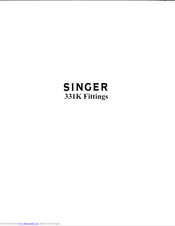 Singer 331k Fittings Manual