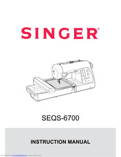 Singer SEQS-6700 Instruction Manual