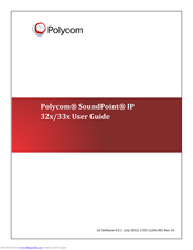 Polycom SoundPoint IP 321 User Manual