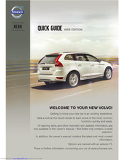 Volvo V60 2012 Quick Manual