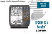 Garmin GPSMAP 185 Sounder Owner's Manual And Reffarence
