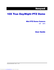 Honeywell Mini PTZ Dome Camera User Manual