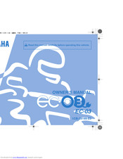 YAMAHA EC-03 Owner's Manual