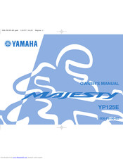 YAMAHA MAJESTY YP125E Owner's Manual