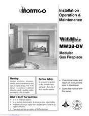 Montigo Wildfire MW38-DV Installation & Operation Manual