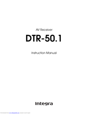 Integra DTR-50.1 Instruction Manual