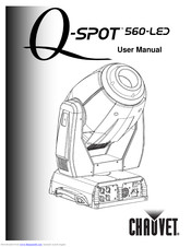 Chauvet Q-Spot 560-LED User Manual