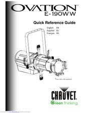 Chauvet OVATION Quick Reference Manual