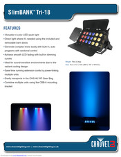 Chauvet SlimBANK Features & Specification