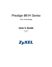 ZyXEL Communications P-861H-G2 User Manual