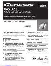 Weber Genesis S-310 NG Owner's Manual