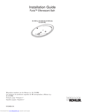 Kohler Purist K-1191-R Installation Manual