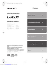 Onkyo Liverpool L - MS30 Instruction Manual