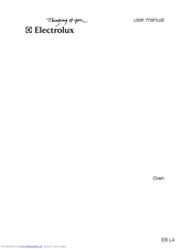 Electrolux EB L4 User Manual