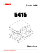 Lanier 5415 Operator's Manual
