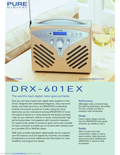 PURE DRX-601EX Quick Manual