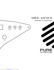PURE DRX-601EX Owner's Manual
