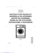 Electrolux EW 1266 F Instruction Booklet