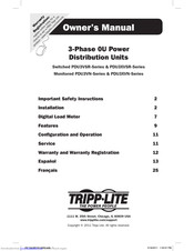 Tripp Lite PDU3XVN-Series Owner's Manual