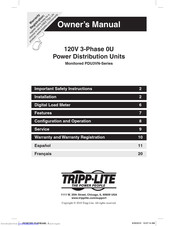 Tripp Lite PDU3VN3L2120LV Owner's Manual