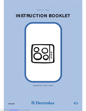 Electrolux EHE 685 Instruction Booklet