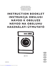 Electrolux EWS 1221 Instruction Booklet