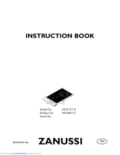 Zanussi DCH 327 X Instruction Book