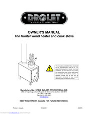 Drolet HUNTER DB00400 Owner's Manual