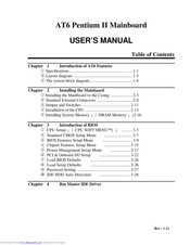 ABIT AT6 User Manual