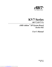 ABIT KV7-V User Manual
