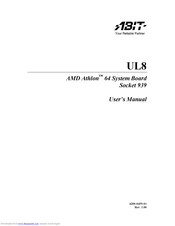 ABIT UL8 User Manual