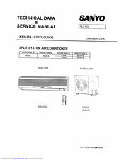 Sanyo CL2432 Service Manual
